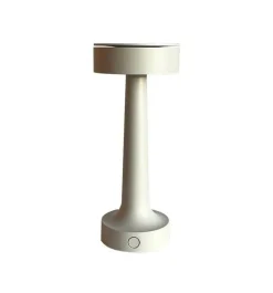 Buddy T1 batterilampe / bordlampe, mat grå