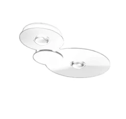 Bugia Double loftlampe, hvid