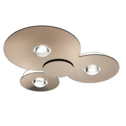 Bugia Triple Loftlampe, bronze