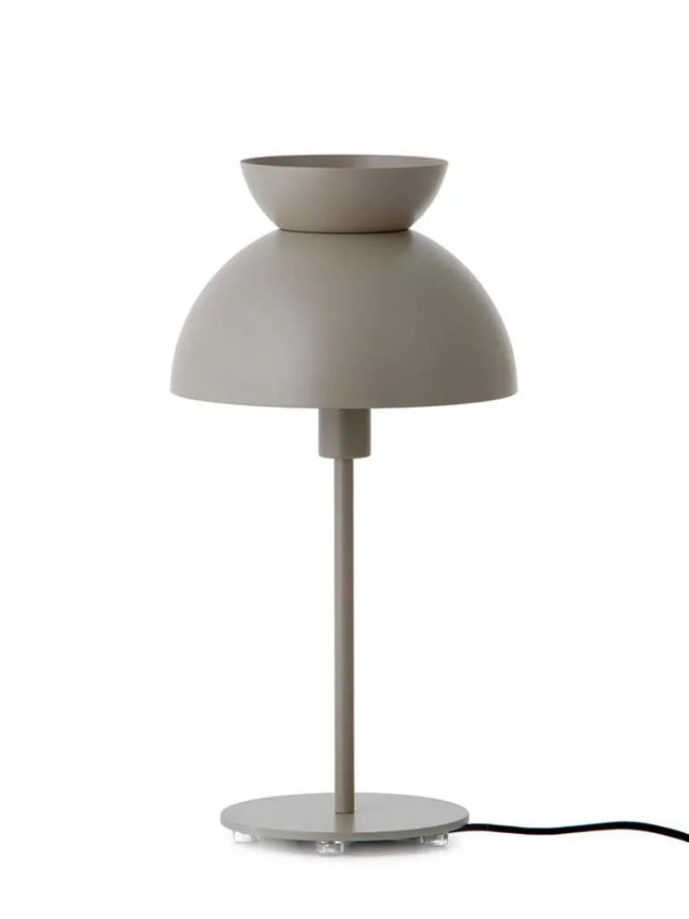 Butterfly bordlampe, mat tan grey