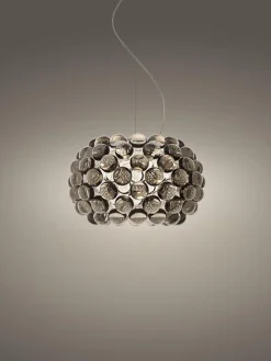 Caboche Plus Piccola pendel LED, grå