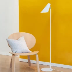 Cale gulvlampe, hvid