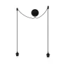 Cannonball Cluster 2 E27-ophæng, sort