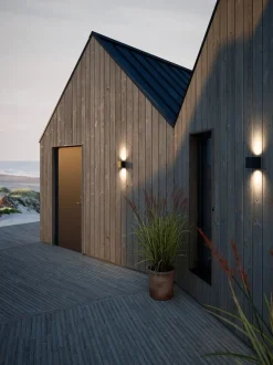 Canto Kubi 2 udendørs væglampe LED, seaside sort