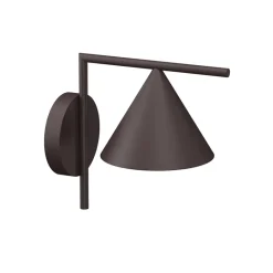 Captain Flint udendørs væglampe, brun