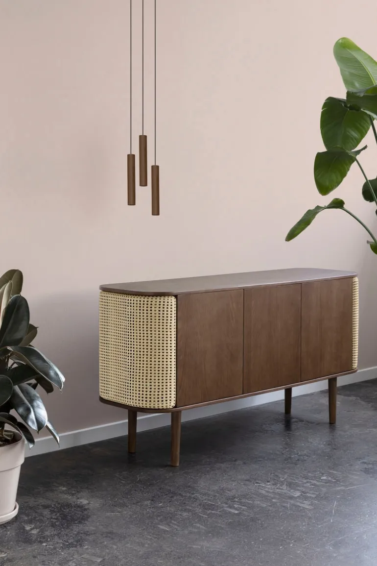 Chimes Cluster 3 klyngependel, mørk eg