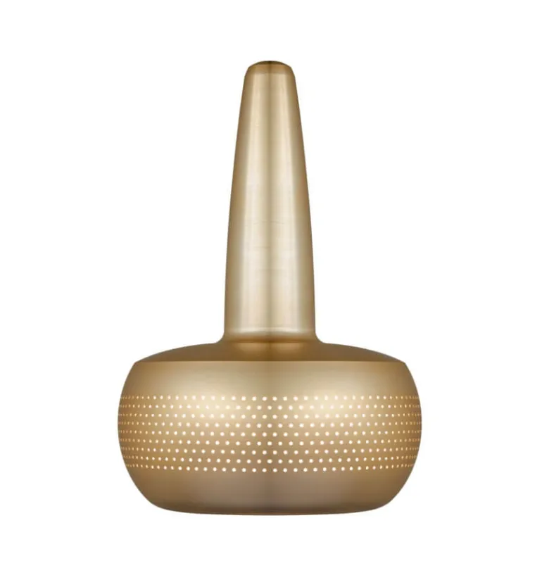 Clava lampeskærm, messing