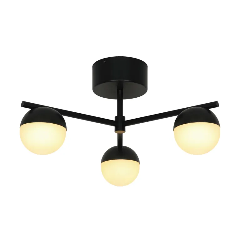 Contina loftlampe, sort