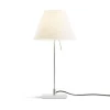 Costanzina bordlampe D13p/D13.pic.LED, alu/hvid