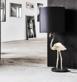 Crazy Flamingo bordlampe / gulvlampe