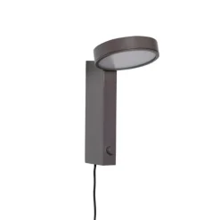 Crea væglampe, brun