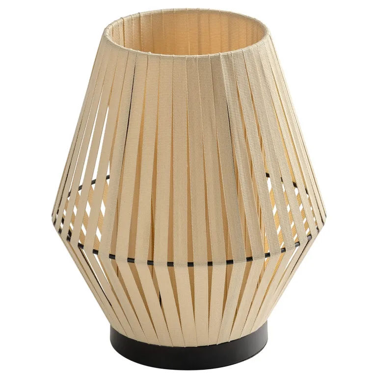 Decor Stripes bordlampe, beige