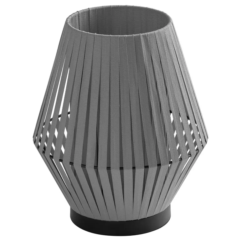 Decor Stripes bordlampe, mørkegrå