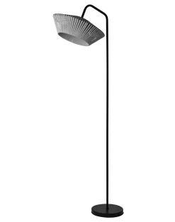 Decor Stripes gulvlampe, mørkegrå