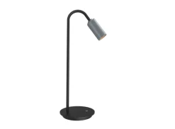 Decor T1 bordlampe, sort/alu