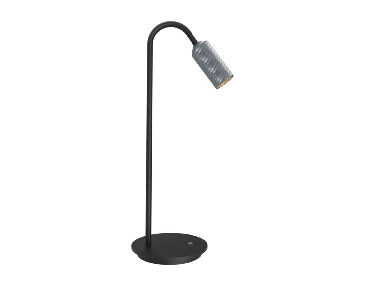 Decor T1 bordlampe, sort/alu