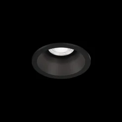 Deep petit IP65 udendørs indbygningsspot (2700K), sort