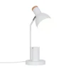 Devone bordlampe, hvid