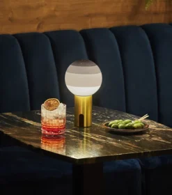 Dipping Light Batteri Bordlampe, Off white