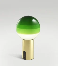 Dipping Light Batteri Bordlampe, Grøn