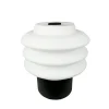 Diva LED bordlampe / batterilampe, opal/sort