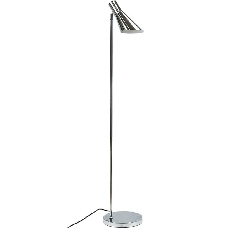 DL12 gulvlampe, krom