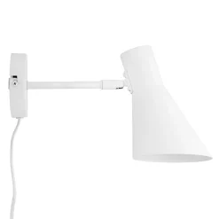 DL12 væglampe, hvid