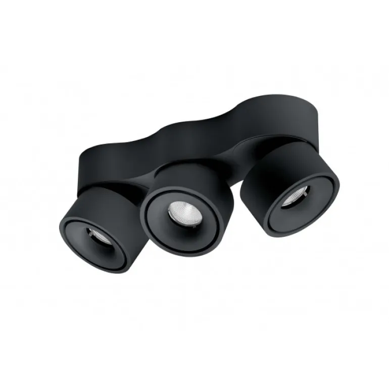 Easy W3100 Build On LED spot, sort m. ledningshul