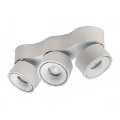 Easy W3100 Build On LED spot, hvid m. ledningshul