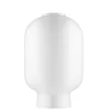 Erstatningsglas til Amp bordlampe, Hvid