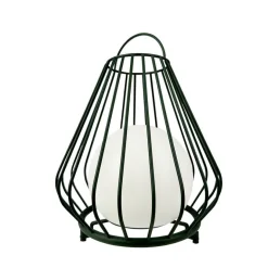 Evesham udendørs lanterne / batterilampe medium, grøn