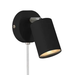Explore væglampe, sort