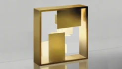 Fato bord-/væglampe, guld