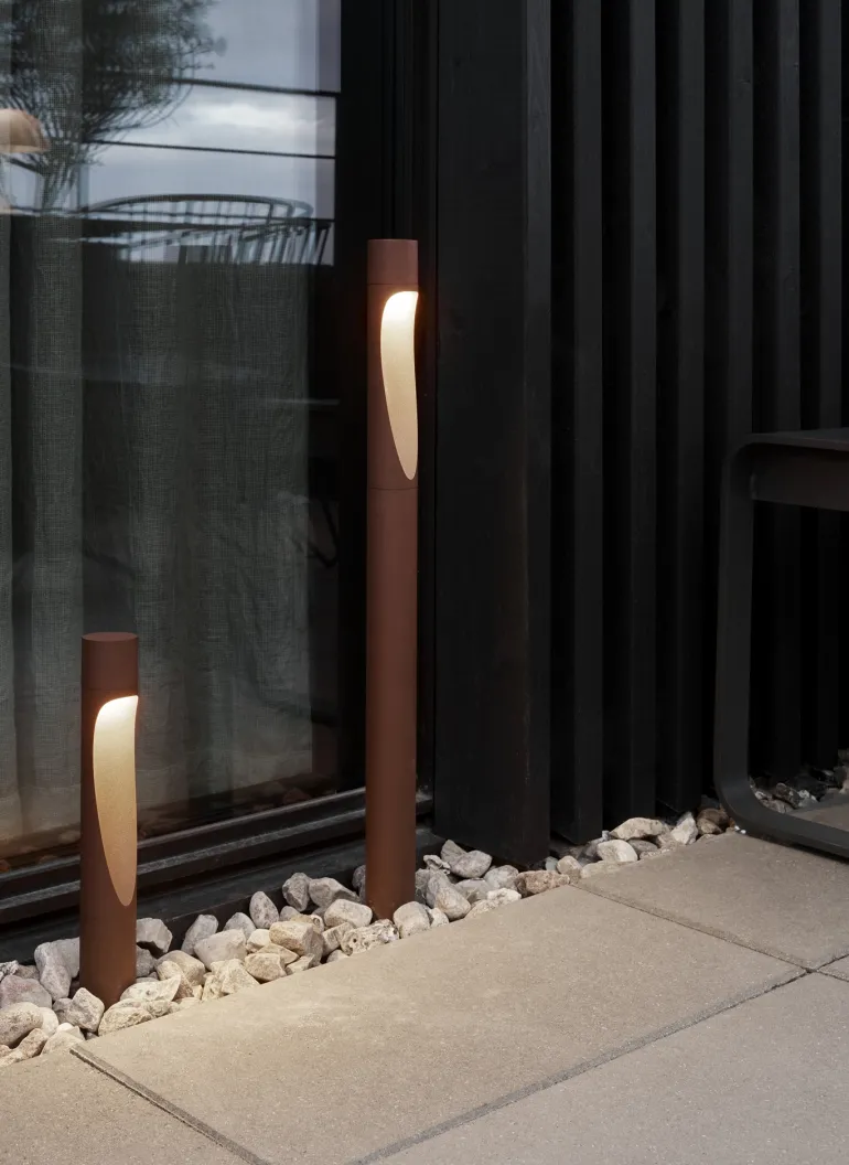 Flindt lav garden pullert spyd, corten