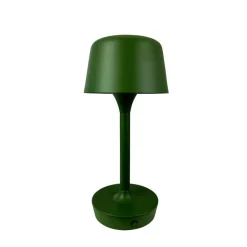 Flow LED bordlampe / batterilampe, mørkegrøn