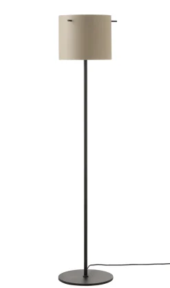 FM1954 gulvlampe, mat grå