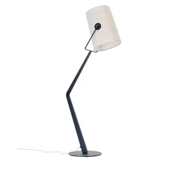 Fork gulvlampe, antrasit/ivory