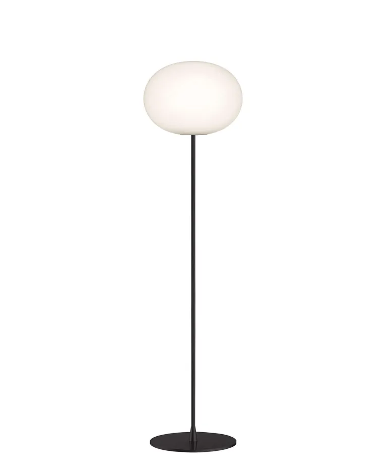Glo-Ball F3 gulvlampe, sort