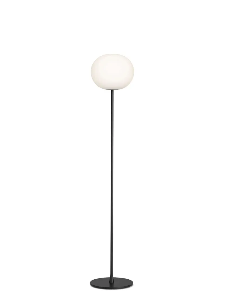 Glo-Ball F2 standerlampe, sort