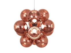 Globe Burst lysekrone, kobber