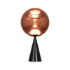 Globe Fat bordlampe, kobber/sort