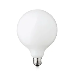 Globe Milky LED pære, Ø125