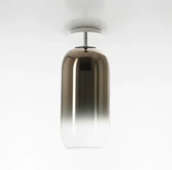 Gople loftlampe, bronze