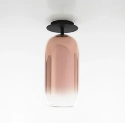 Gople loftlampe, sort/kobber