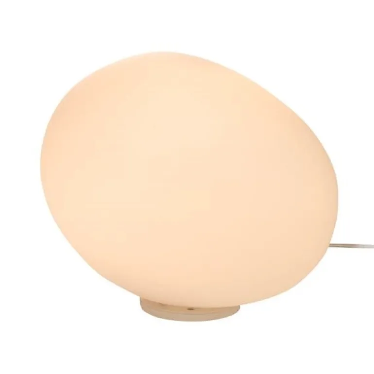 Gregg grande bordlampe on/off, hvid