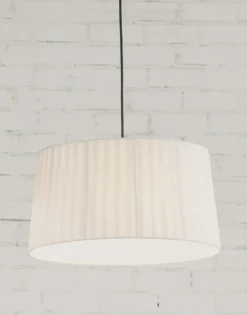 GT6 pendel Ø45, hvid m/sort ophæng