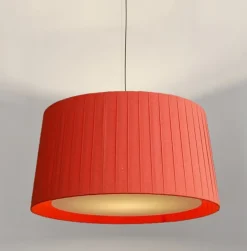 GT7 pendel, rød m/sort baldakin