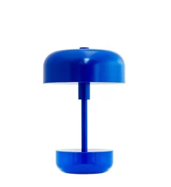 Haipot portable bordlampe/batterilampe, blå