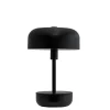 Haipot portable bordlampe/batterilampe, sort