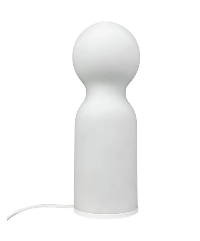 Harper kegle bordlampe, opal